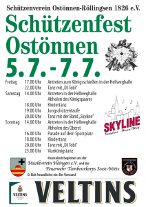 Plakat Schützenfest 2013